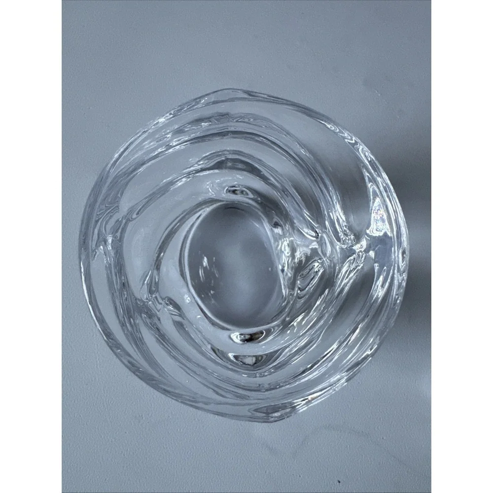 Iceberg Glacier Whiskey Tumbler Heavy Oval‎ 10oz Griper Glass For Spirits Storm